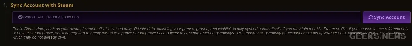 Які правила етикету та хорошого тону існують на Steamgifts