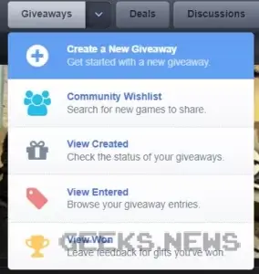 Як провести розіграш гри на Steamgifts лише для українців. 