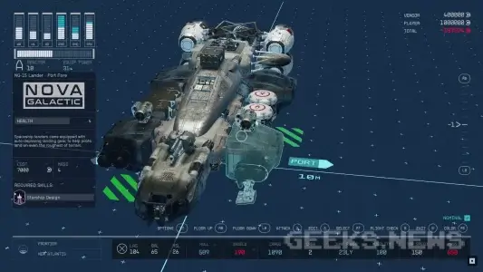 Будівництво та власність персонажа у Starfield