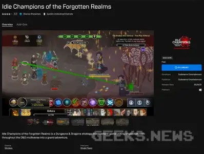 Як безкоштовно отримати Champions of the Forgotten Realms та про що гра