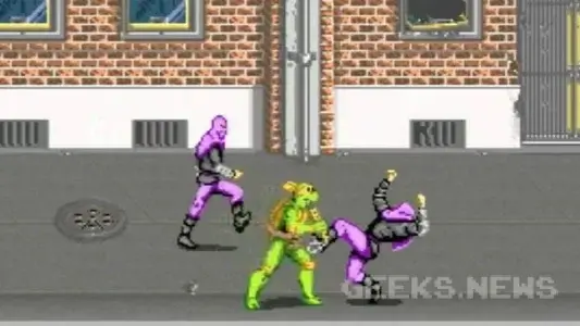 TEENAGE MUTANT NINJA TURTLES II: THE ARCADE GAME (1989)