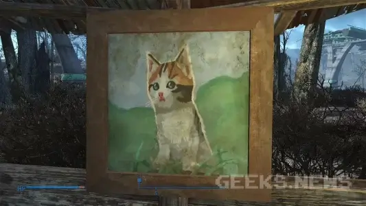 Хатина з котами в Fallout 4