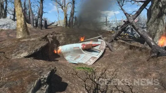 Місце падіння НЛО в Fallout 4