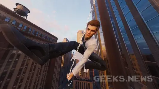 Гра без костюма з модом PETER-MAN в Spider-Man Remastered