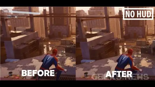 Як вимкнути інтерфейс в грі Spider-Man Remastered