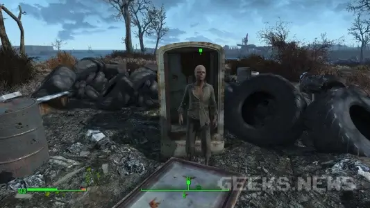 Дитина у холодильнику в Fallout 4