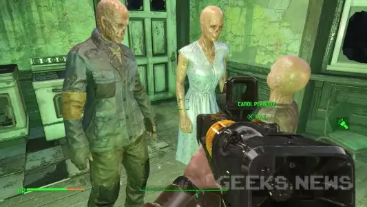 Дитина у холодильнику в Fallout 4