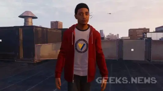 Модифікація MILES MORALES (RED HOODIE VARIANT) в Spider-Man Remastered
