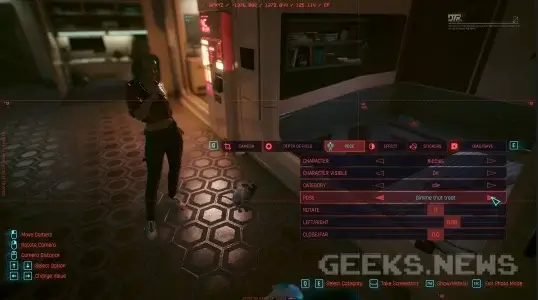 Як додати кота Ніблза у фоторежим Cyberpunk 2077