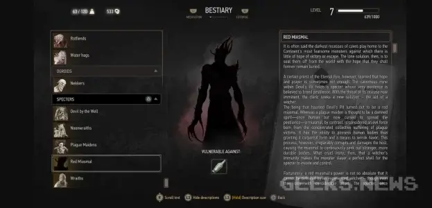 Як перемогти Червоний Міазмалом (RED MIASMAL) у грі Відьмак 3