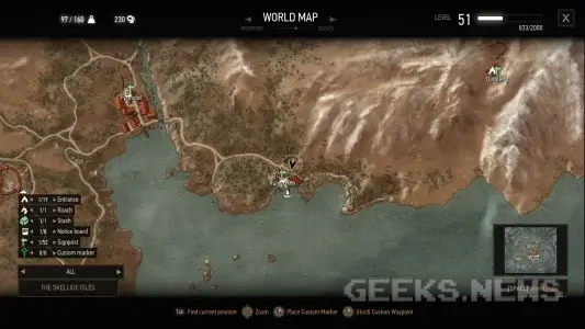 Як отримати сталевий меч Школи Ведмедя у грі Відьмак 3