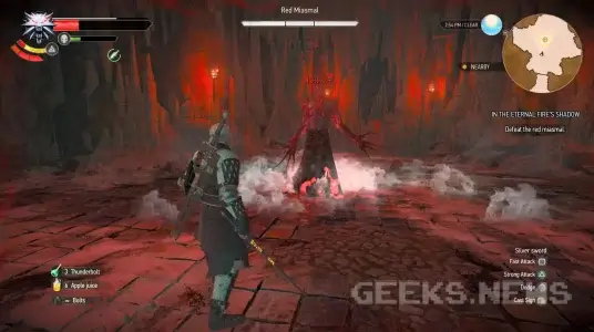 Як перемогти Червоний Міазмалом (RED MIASMAL) у грі Відьмак 3