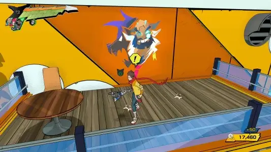 Місця розміщення усіх графіті на десятому рівні Hi-Fi Rush