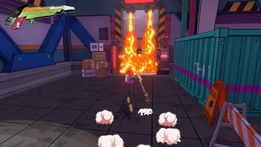 Місця розміщення усіх графіті на другому рівні Hi-Fi Rush